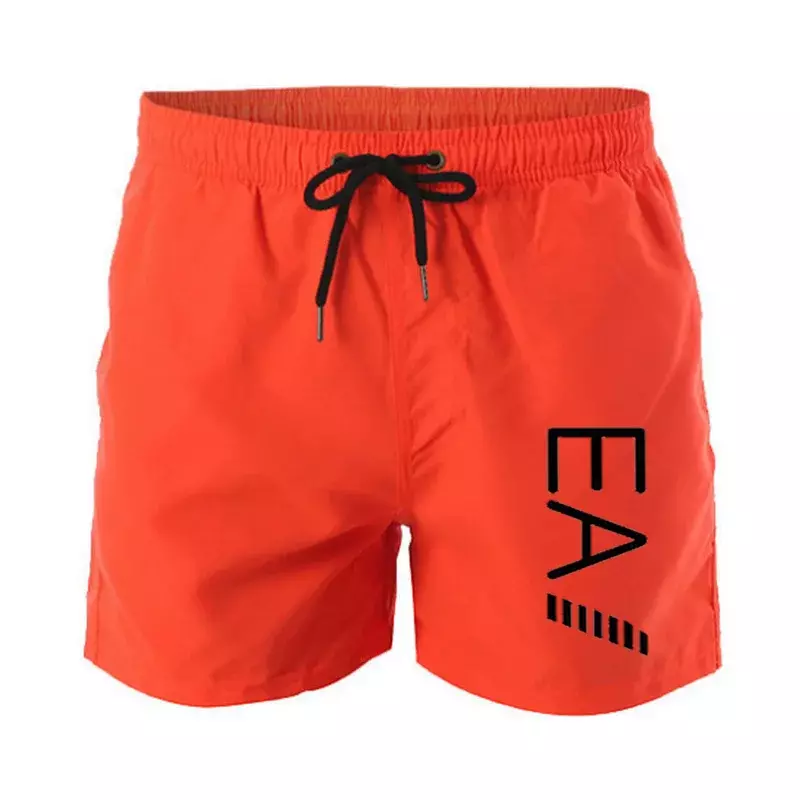 Pantalones cortos transpirables de secado rápido para hombre, pantalones cortos de natación, transpirables, de playa, de verano