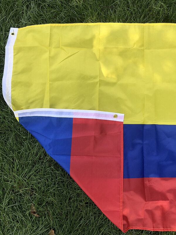 السماء العلم كولومبيا العلم 90x150 سنتيمتر المشارك col كولومبيا الكولومبي العلم البوليستر العلم داخلي في الهواء الطلق ديكور المنزل راية