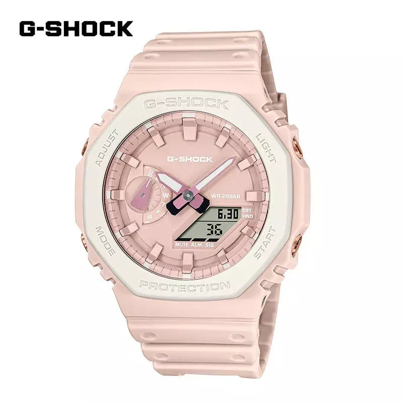 G-SHOCK 남성용 다기능 쿼츠 시계, 캐주얼 야외 스포츠, 충격 방지 듀얼 디스플레이 시계, GA2100 패션