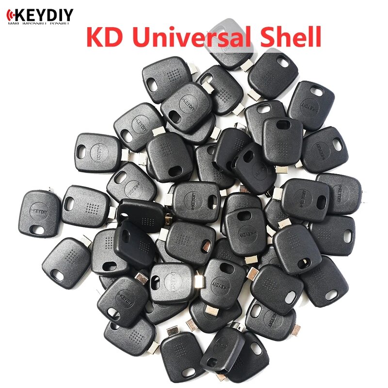 10 20 50 buah casing cangkang Fob kunci mobil Transponder Universal KEYDIY untuk KD VVDI kepala kunci pisau kunci