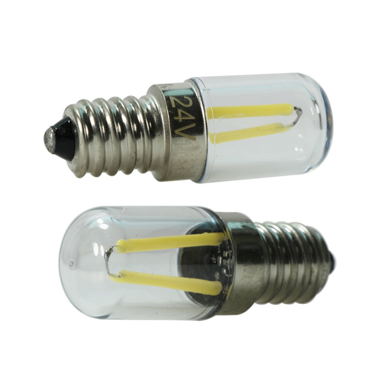 Lampara Led Filament Bulb B15 E14 12v 24v 110v 220v 1.5W COB Candle Spotlight Fridge Lights 12 24 V Volt Sewing Machine Lamp