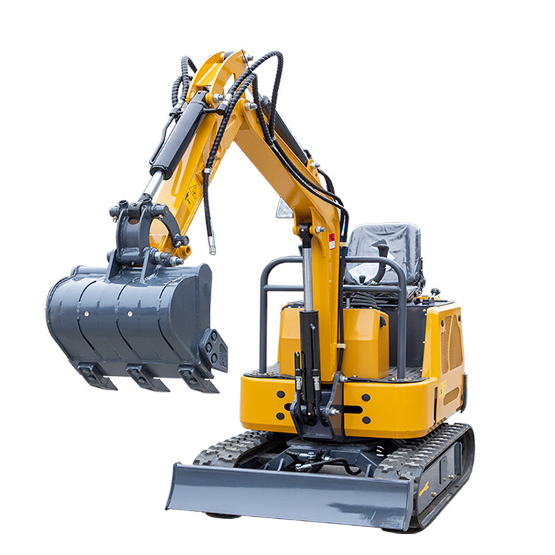 China 1ton hydraulic mini excavator for sale 1000kg crawler mini digger easy to operate