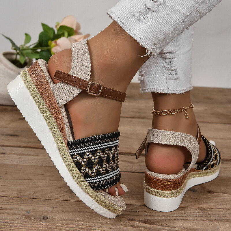 2024 Women's shoes summer new fashion sandals Breathable comfortable sports casual shoes women's shoes sandals