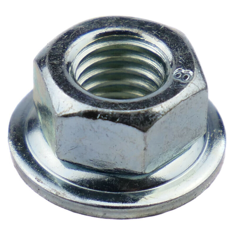 1pc Screw Nut Thread M8 X 1.25 Bolt Flanged Blade Screw Nut For Trimmer Brushcutter Garden Power Tools Replacement Accessories