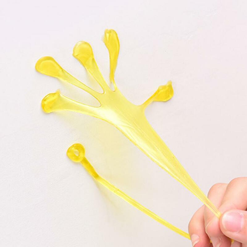Sticky Hands Toy High Elasticity Wall Climbing Toy Stress Relief Stretchy Sticky Toy Tricky Hands Toy Decompression Toy