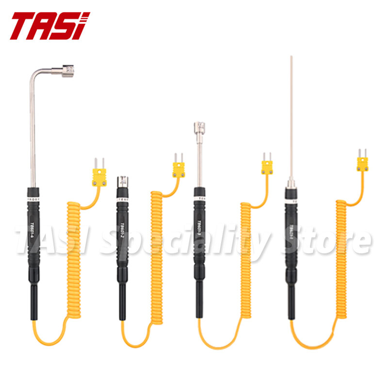 Tasi-熱電対体温計,1500mm,tb601 tb604シリーズ用工業用センサー温度測定