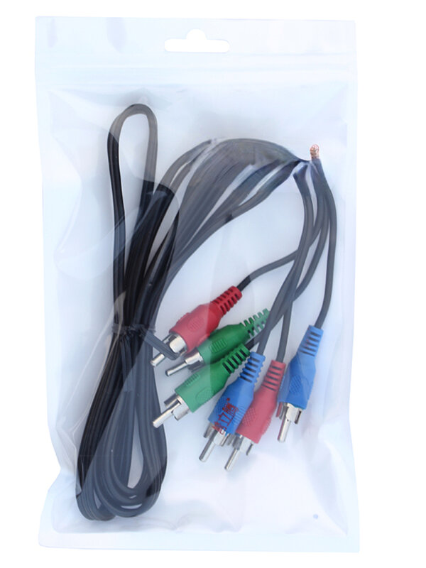 ビデオ信号線の違い,3〜青,緑,赤,DVD接続されたテレビコンポーネント,rcaコンポーネント,1.5m