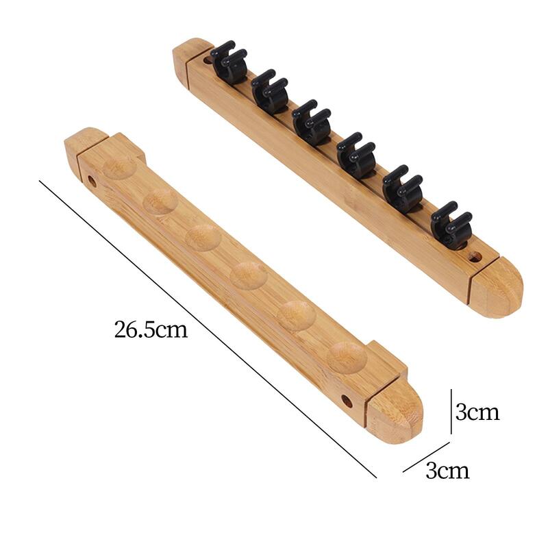 Billiard Pool Cue Rack Pool Stick Holder for Sports Clubhouse Game Room
