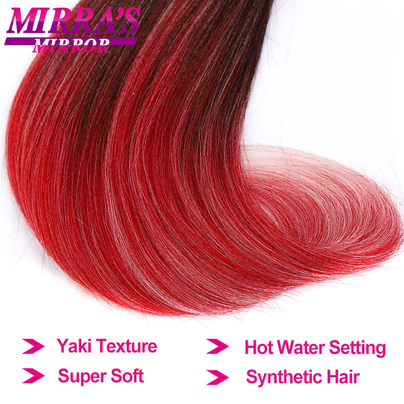 Красивые Искусственные волосы для наращивания, 28 дюймов, желтые, синие, зеленые, красные, розовые, фиолетовые косы