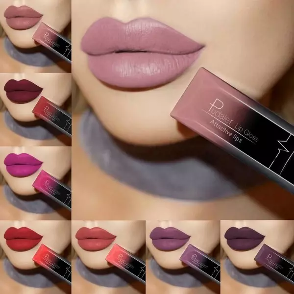 Bestes Lippen Make-up 17 Farbe sexy matte lang anhaltende Lip gloss flüssige Lippenstift Lippen creme