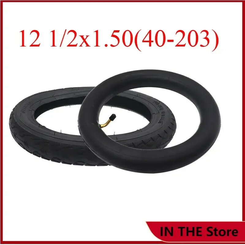 syre 12 Inch 1/2x1.50 Inner Tube Outer Tyre (40-203) 1/2*1.50 For Electric Scooter Bicycle Wheel Parts