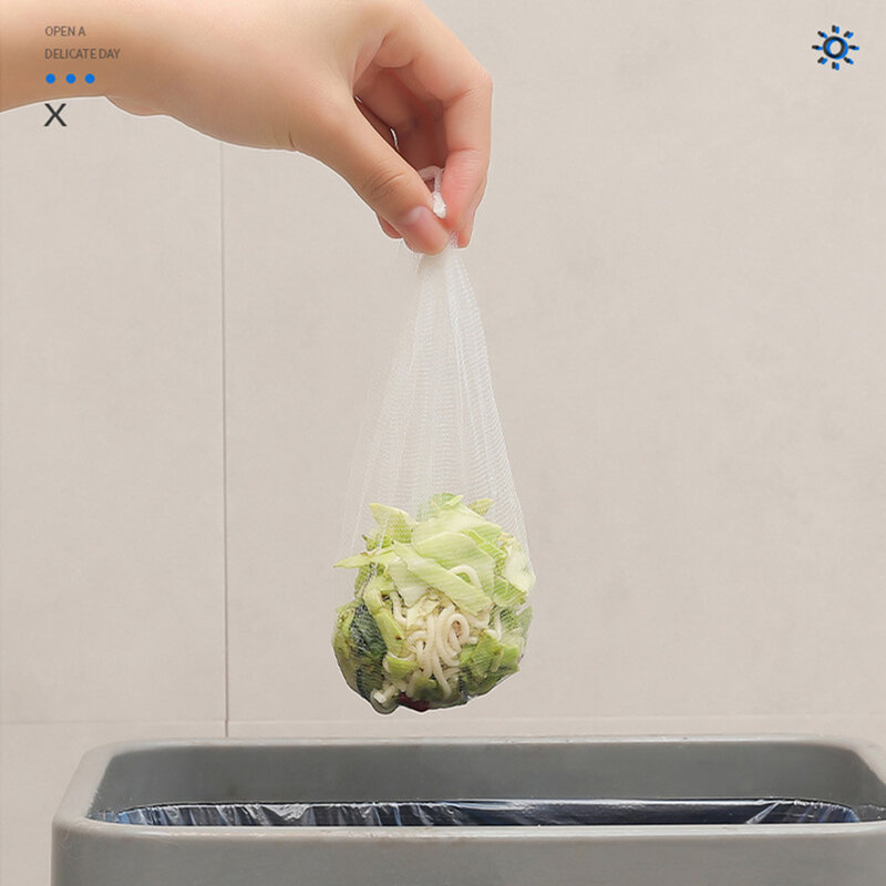 100/30 pces filtro de dissipador descartável saco de malha filtro de resíduos drenagem buraco saco de lixo cozinha banheiro suprimentos limpos