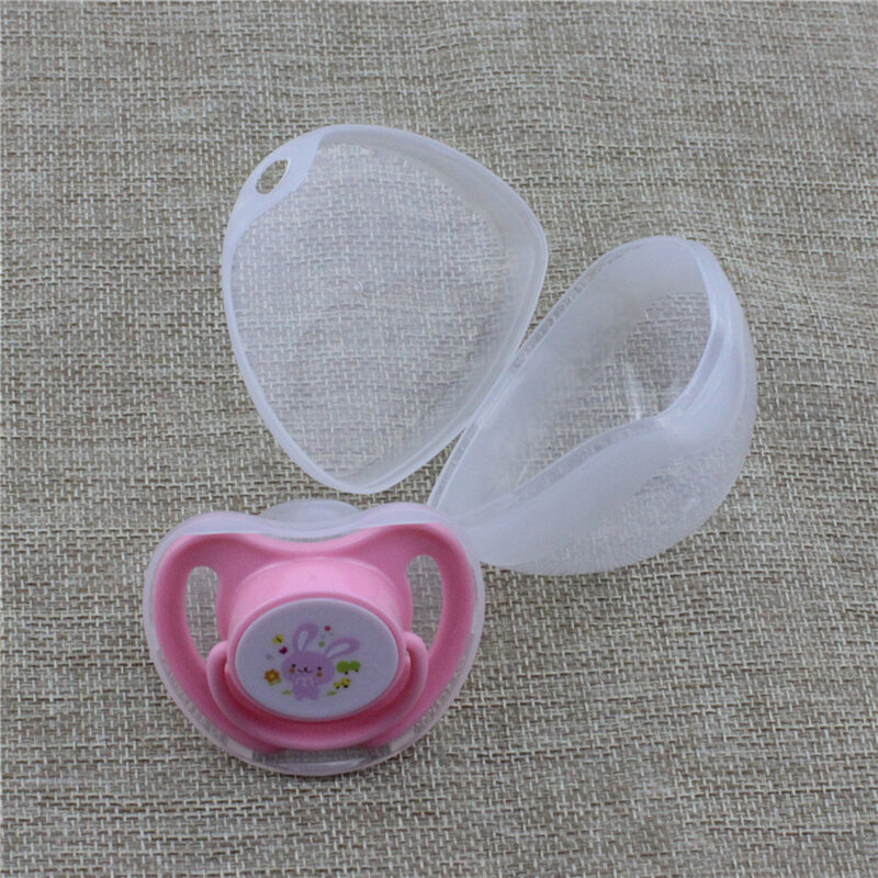 Portable Infant Newborn Baby Pacifier Case Box Nipple Shield Case Pacifier Holder Storage Box Soother Container Nipple Storage