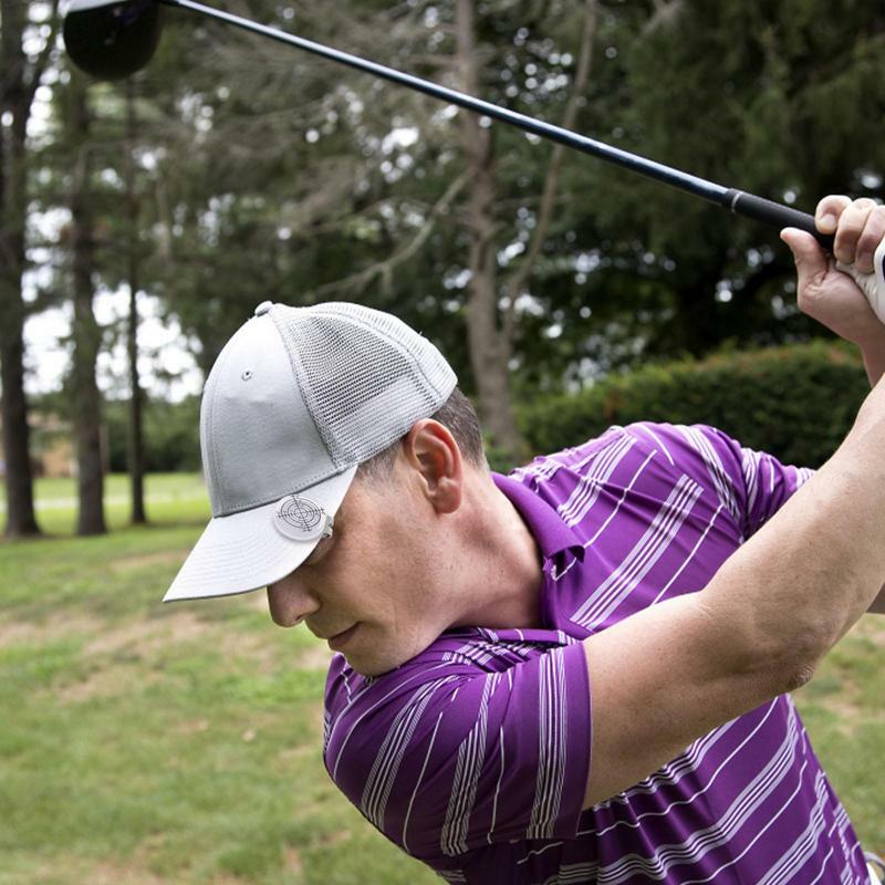 Magnético Golf Putting Green Reader, Ball Marker, Hat Clip, High Precision Golf Acessório, Presentes para entusiastas do golfe Novatos