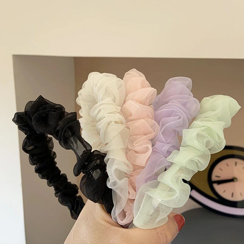 Moda opaski do włosów dla kobiet dziewczynki kwiat jednokolorowe opaski projektant szeroki uniwersalny Hairband akcesoria do włosów nakrycia głowy