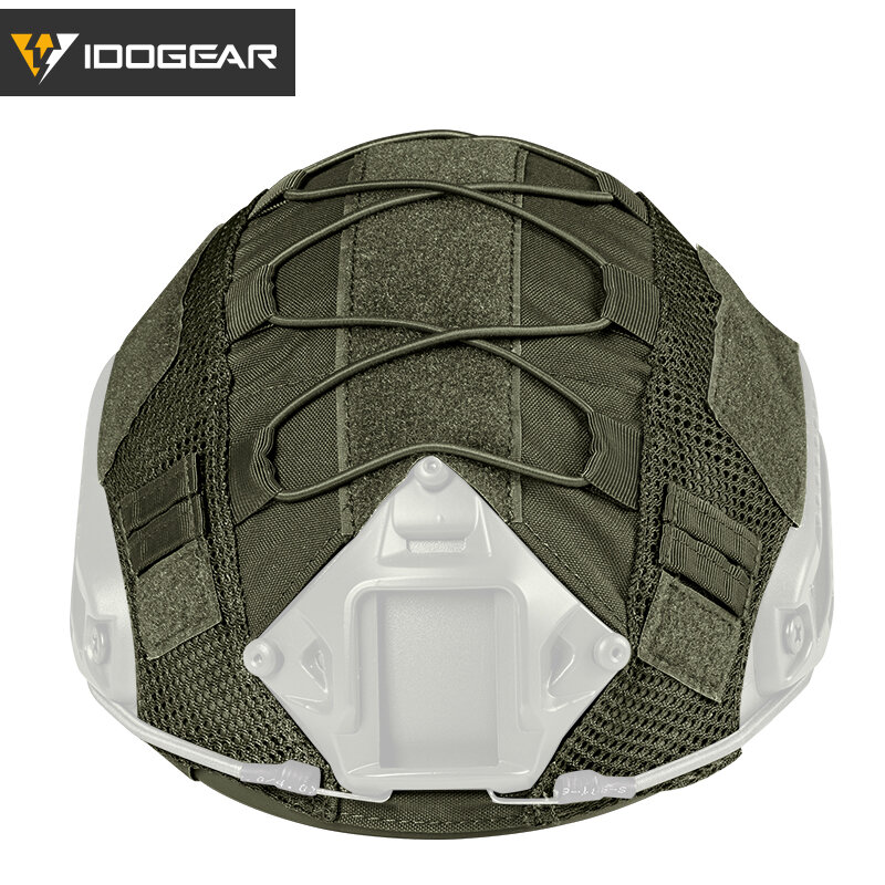 Idgear-戦術的なヘルメットカバー、高速、迷彩、マルチカム、ヘッドウェア、アクセサリー、3802