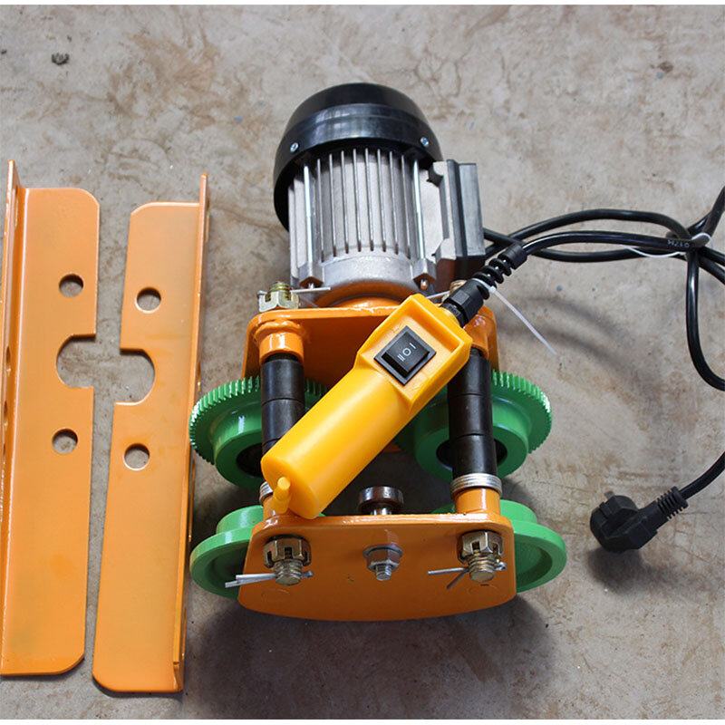 1 T wciągnik elektryczny sprzęt do podnoszenia samochodów sportowych miniaturowy dźwig ręcznie rysowane elektronarzędzia i-beam stosuje się do fabryk magazyn molo