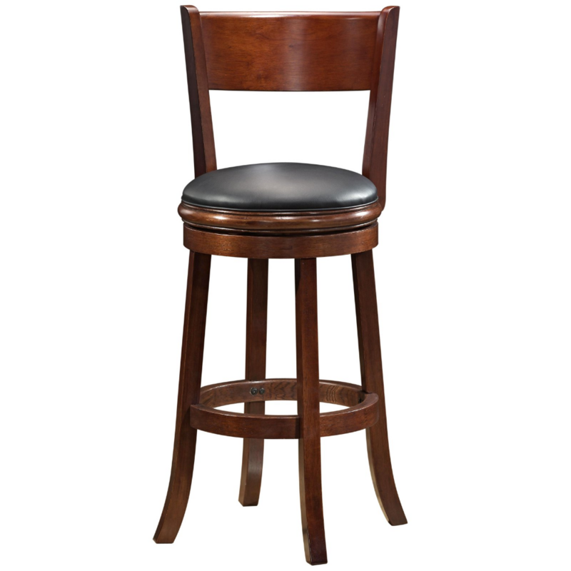 Шарнирный барный стул, 29 дюймов, барный стул из ореха, обеденные стулья, барные стулья для кухни