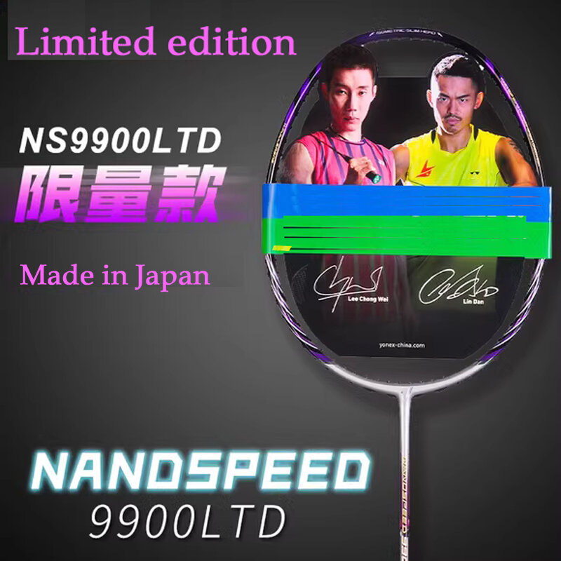 3ug5 Youex Roze Ns9900ltd Limited Edition Snelheid Type Badminton Racket Yy Ns9900ltd