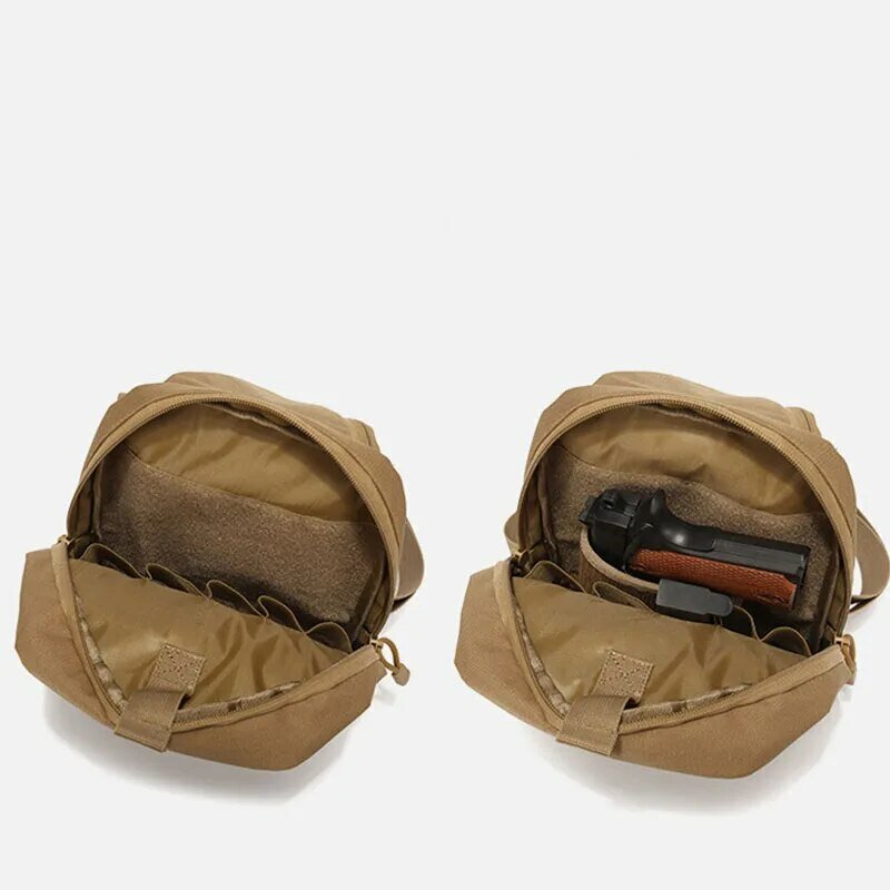 Men's Oxford Waterproof Outdoor Combat Bag Riding Mountaineering Bag Outdoor Tactical Chest Bag