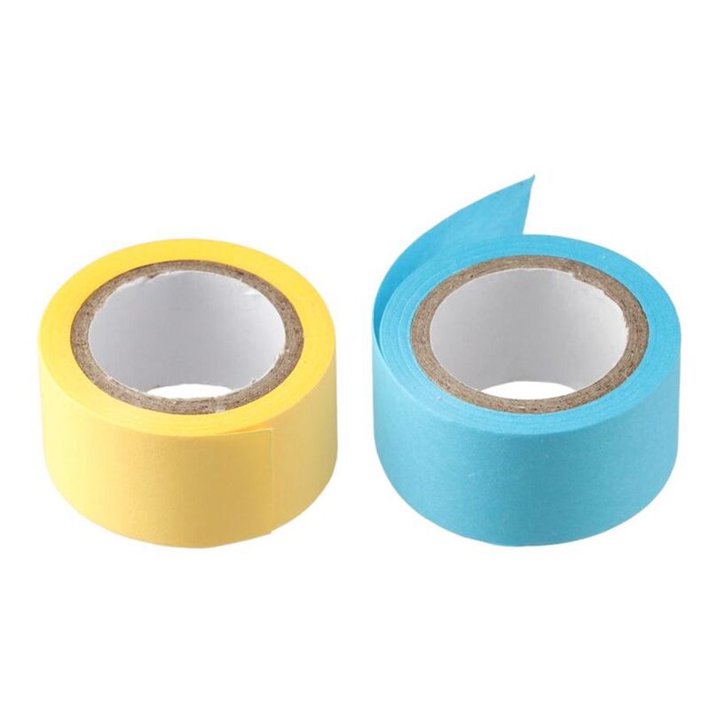 1.81 Inch Hand Ledger Tape Multipurpose Multicolour Paper 12 Rolls Highlighter Tapes Removable Fluorescent Tapes Office