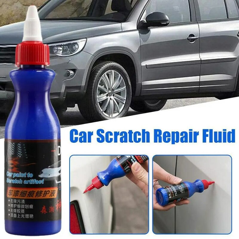 Small Blue Paint Brush For Car Scratch Repair Solution For Removing Stains, Scratch Repair Agent, And Scratch Free Wax V5B4