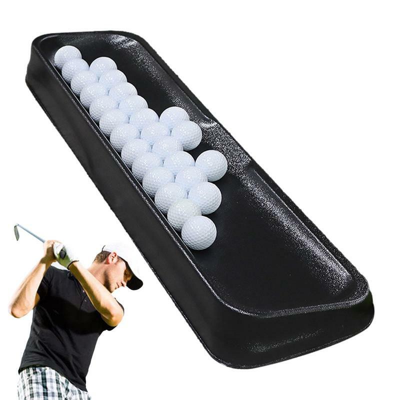 Golf Ball Tray Large Capacity Storage Container golf storage equipment tee box Golf training accessories golf tray