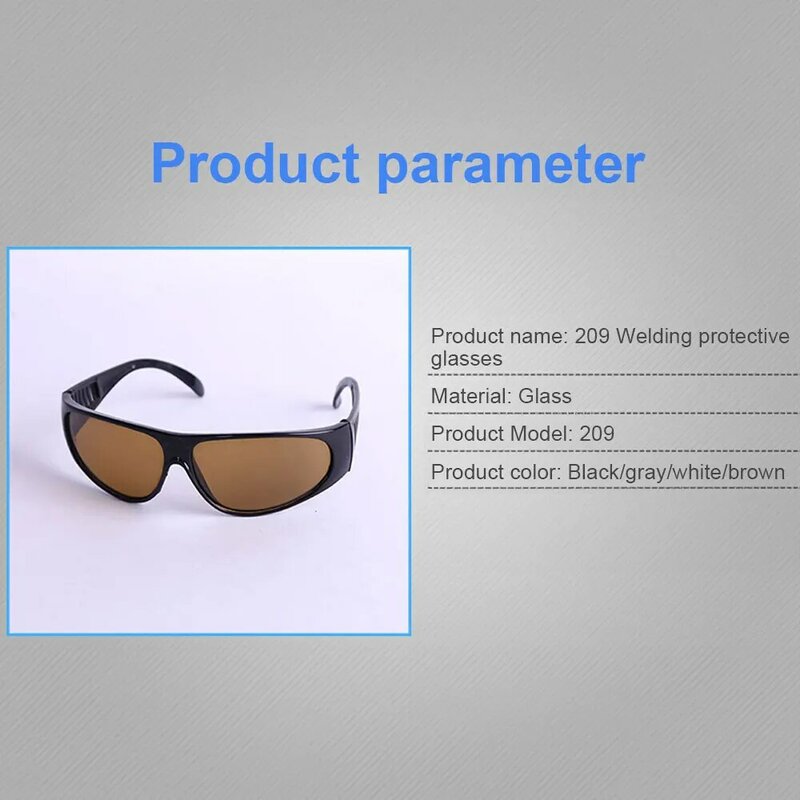 Gafas de soldador de soldadura de gas de argón soldadura gafas protectoras de trabajo de seguridad ojos protector equipo de protección