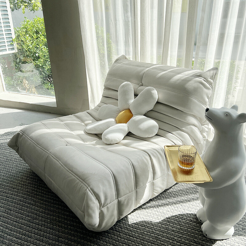 Скандинавский татами MOMO, одноместный диван с откидывающейся спинкой, для балкона, Простой повседневный ленивый диван того, креативная мебель