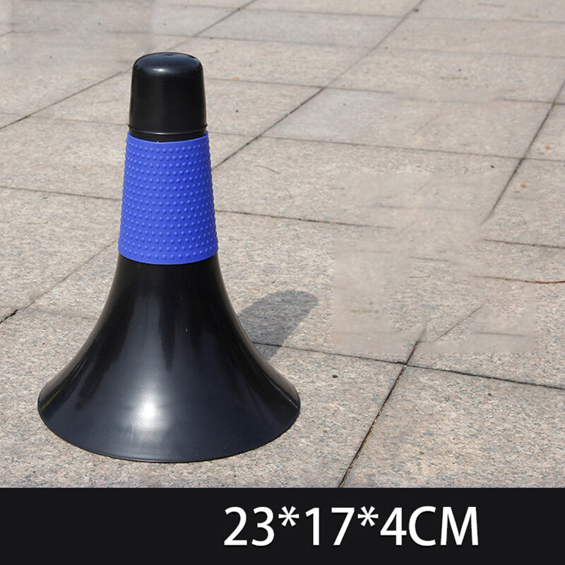 Barreira Esportes Marcador Cones, Jogos de Agilidade Corporal Marcador, Interior e Exterior, Tráfego Cone Training Cone, 17x17x23 cm