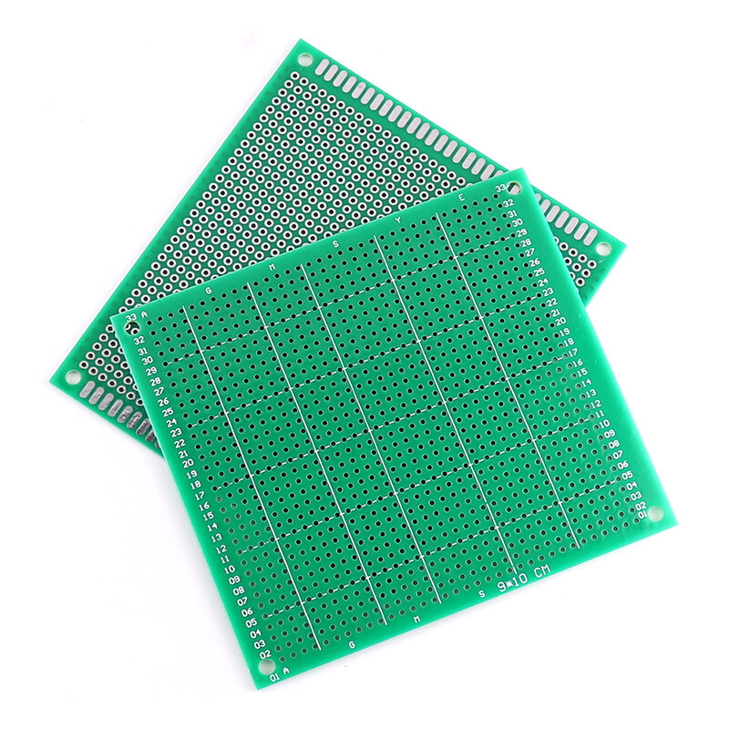 5Pcs Green 9x10cm Single Sided Prototype DIY Universal Printed Circuit PCB Board Prototype Board PCB Kit Breadboard Kit