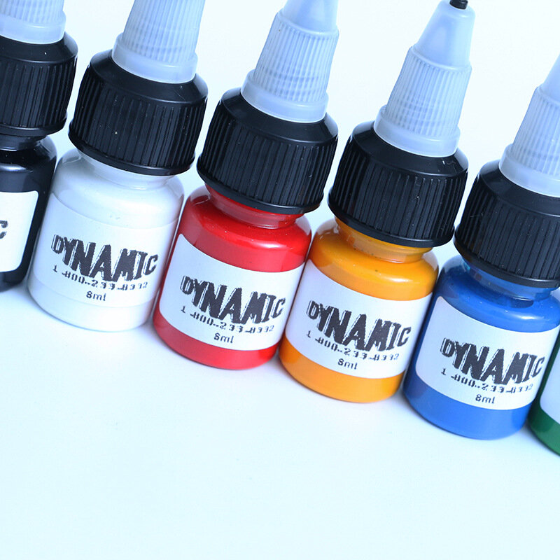 14 colori/set 8ml/bottle Brand Professional Tattoo Ink kit per Body Art Natural Plant micropigmentazione Pigment Color Set Hot