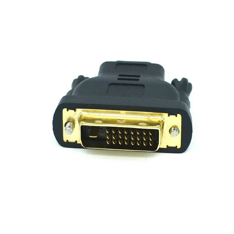 DVI-D 24-1 Pin wtyk męski do HDMI-kompatybilny kobiet M-F Adapter konwerter dla HDTV Monitor LCD 1 sztuk X M-F konwerter adaptera SD & HI