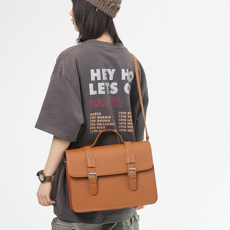 Вместительная большая сумка через плечо, сумка через плечо для женщин, универсальный стиль, рюкзак, повседневный высококачественный мессенджер, роскошный новый