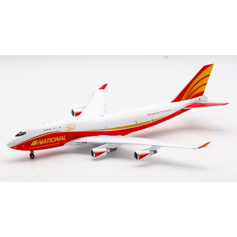 Коллекционный самолет IF744N80522 из сплава, подарок, летательный аппарат, масштаб 1:200, авиакомпании National Airlines, модель N936CA