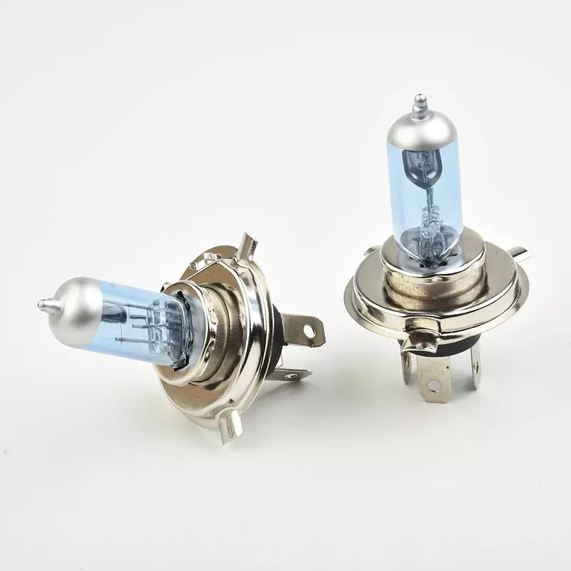 Ampoule de voiture halogène H4, lampe de sauna SG, coque bleue, ampoule de remplacement, 2 pièces