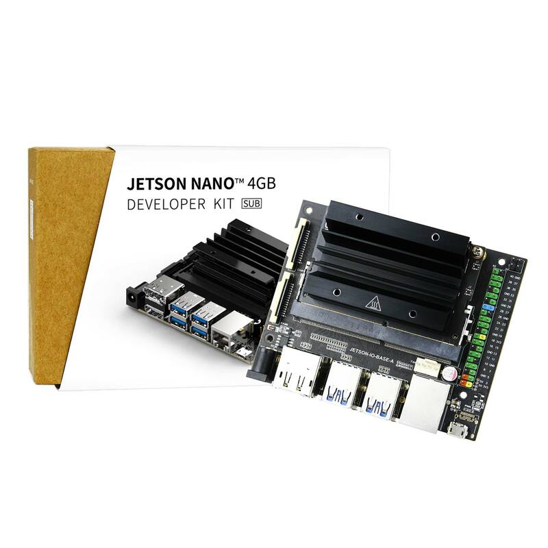 NVIDIA Jetson Nano 4GB B01 Kit pengembang Jetson NANO 4GB SUB Board Deep Learning papan pengembangan AI stok gratis pengiriman