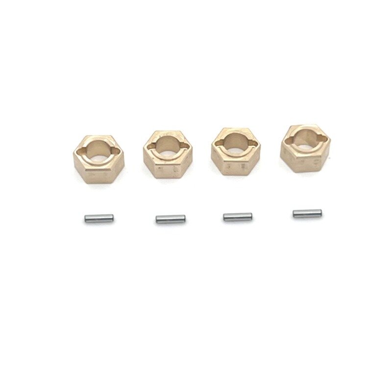 Suitable For FMS 1/24 FCX24 Xiaoqi Crusher And Chevy K5 RC Car 7mm Brass Coupler