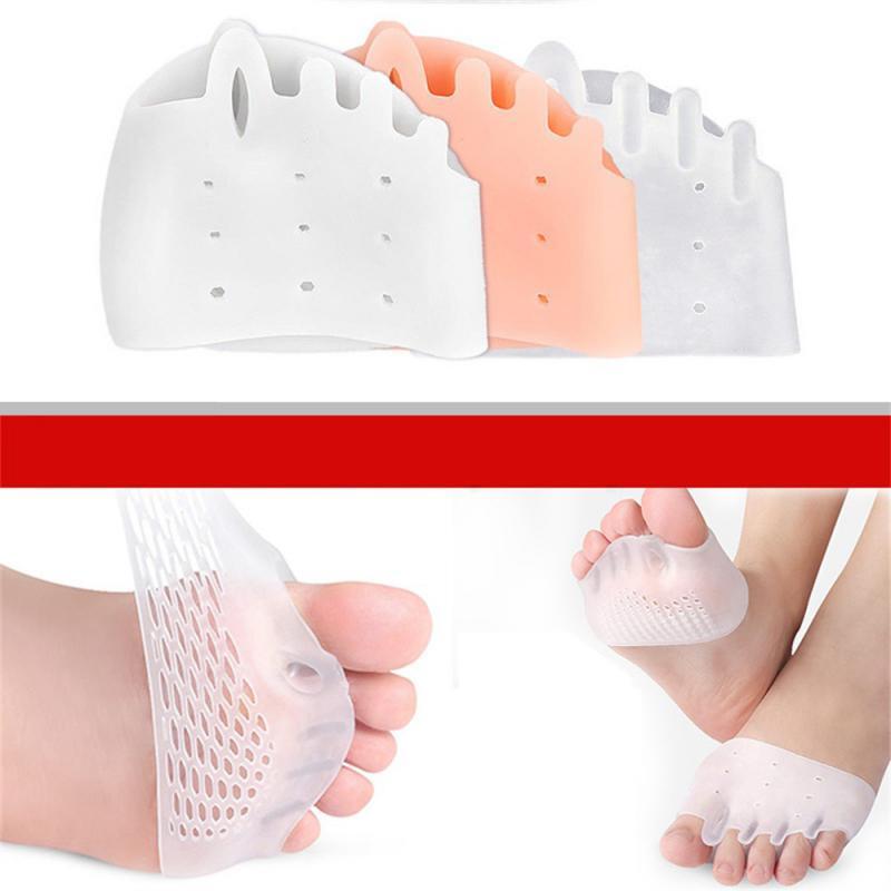1 ~ 10PCS Toe Silicone Bunion Guard Care separatori per dita ortopediche protezione per dita dei piedi Pad di correzione cura del piede avampiede