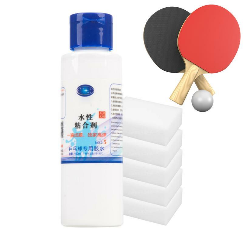 100Ml Waterbasis Lijm Pingpong Racket Rubber Lijm Waterlijm Voor Tafeltennis Racket Ping Pong Accessoires
