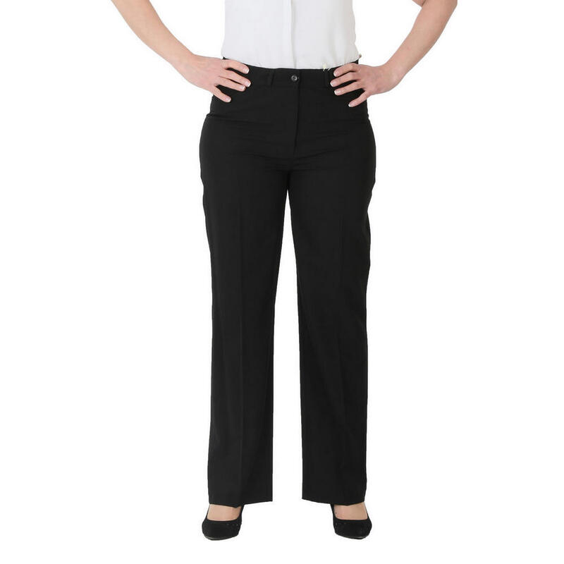 Женские брюки Fierte большого размера Nvr1156, тканевые прямые штаны с застежкой-молнией на щиколотке и поясом на талии, элегантные весенне-осенние