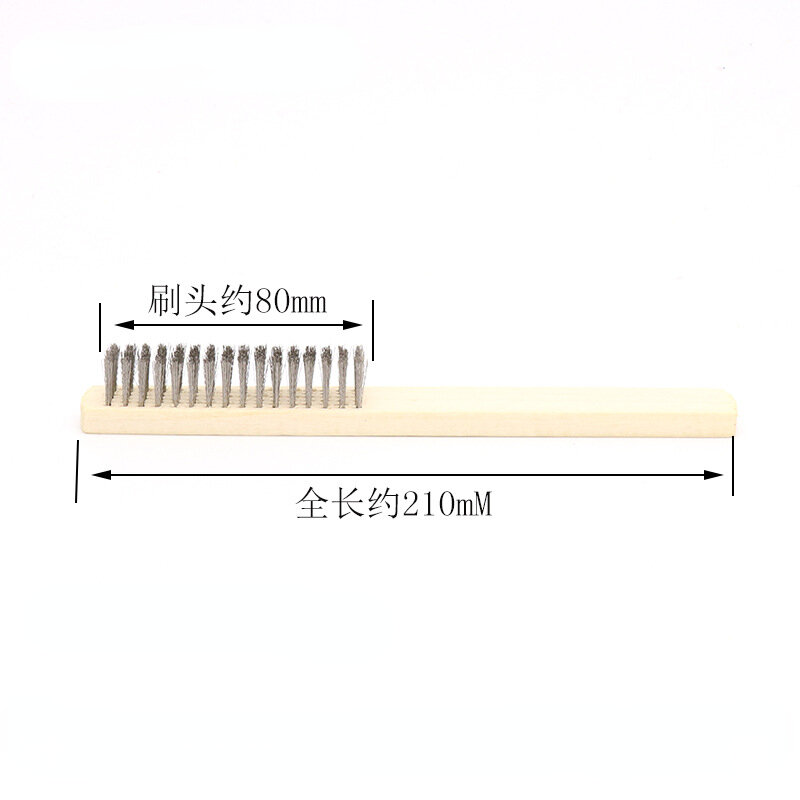 Steel Wire Brush Barbecue Cleaning Stainless Steel Wire Iron Brush Small Steel Copper Brush Derusting Brushsteel Wire Brush