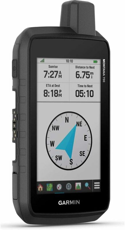 Garmin montana 700, robuster GPS-Handheld, routierbare Kartierung für Straßen und Trails, handschuh freundlicher 5-Zoll-Farb-Touchscreen
