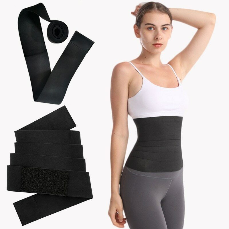 Vrouwen Taille Bandage Wrap Trimmer Riem Taille Trainer Shaperwear Tummy Controle Afslanken Vetverbranding Voor Postpartum Schede Riem