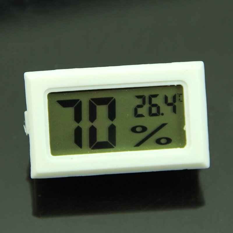 Y1UD ไฮโกรมิเตอร์เทอร์โมมิเตอร์ดิจิตอล LCD เครื่องวัดความชื้นสัมพัทธ์ 10%~99%RH