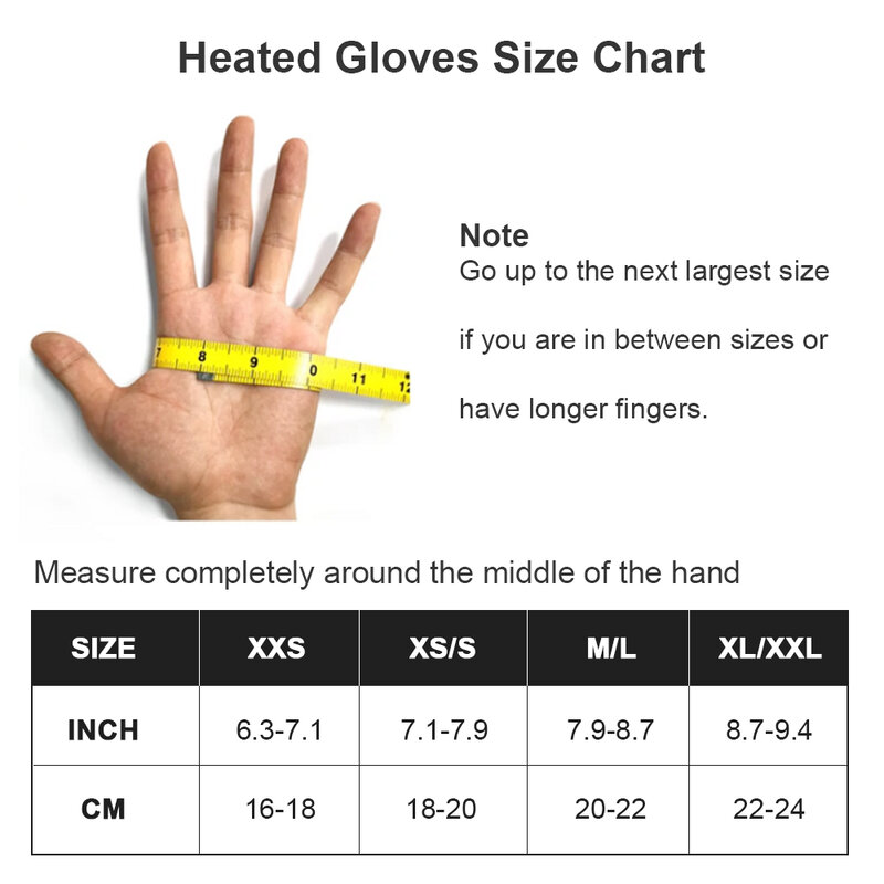 Do ogrzewania rękawiczek zimowe dla mężczyzn z akumulatorem pracują ciepłe ręce kobiety podgrzewany elektrycznie rękawice termiczne ekran dotykowy