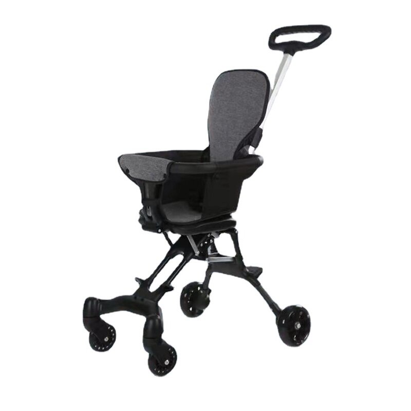 Imbaby-carrinho dobrável leve para bebê, carrinho de viagem nas quatro rodas, upgrade, assento em dois sentidos