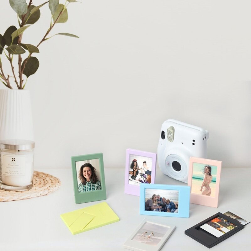 Bingkai Foto Mini 3 Inci untuk Bingkai Foto Seni Anak-anak untuk Meja Desktop Tampilan Foto Berdiri Dekorasi Rumah Dropship