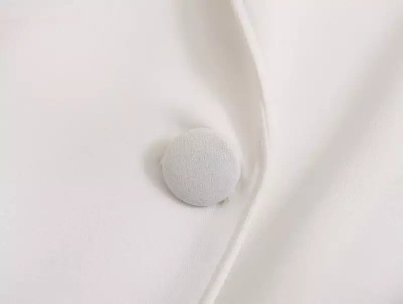 Женский двубортный приталенный Блейзер, винтажный Повседневный блейзер с карманами и украшением, верхняя одежда в стиле шик с длинным рукавом