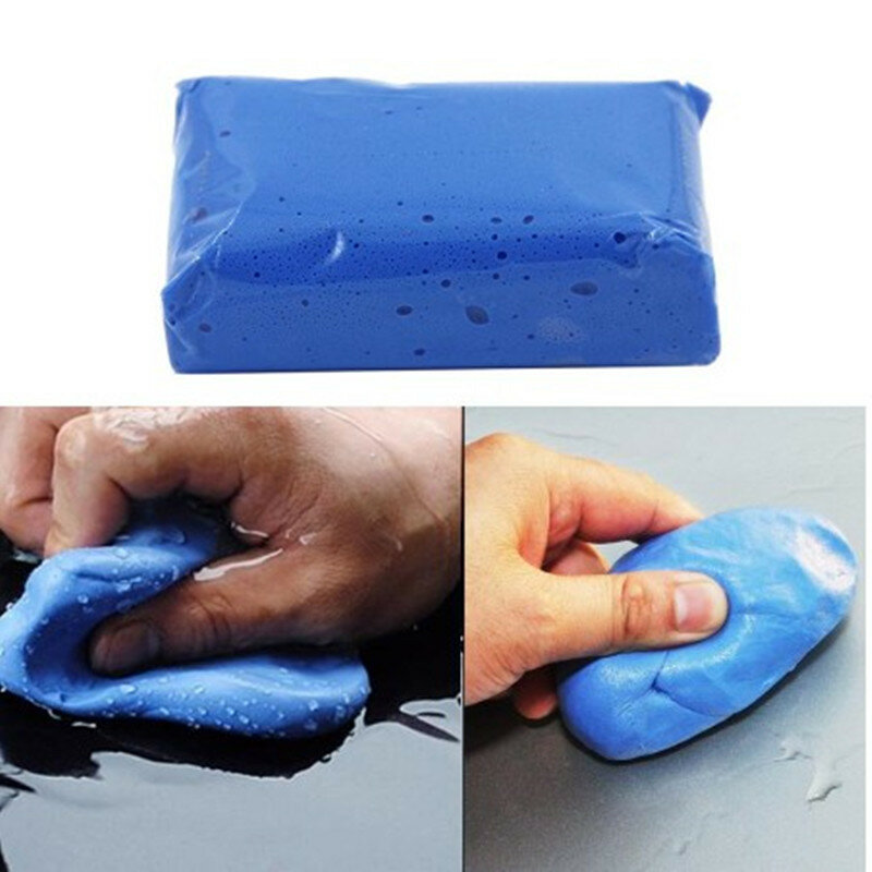 100g lavagem de carro lama argila limpeza azul estilo automático lodo remover detalhamento cuidado pintura automática manutenção estilo do carro ferramentas de limpeza